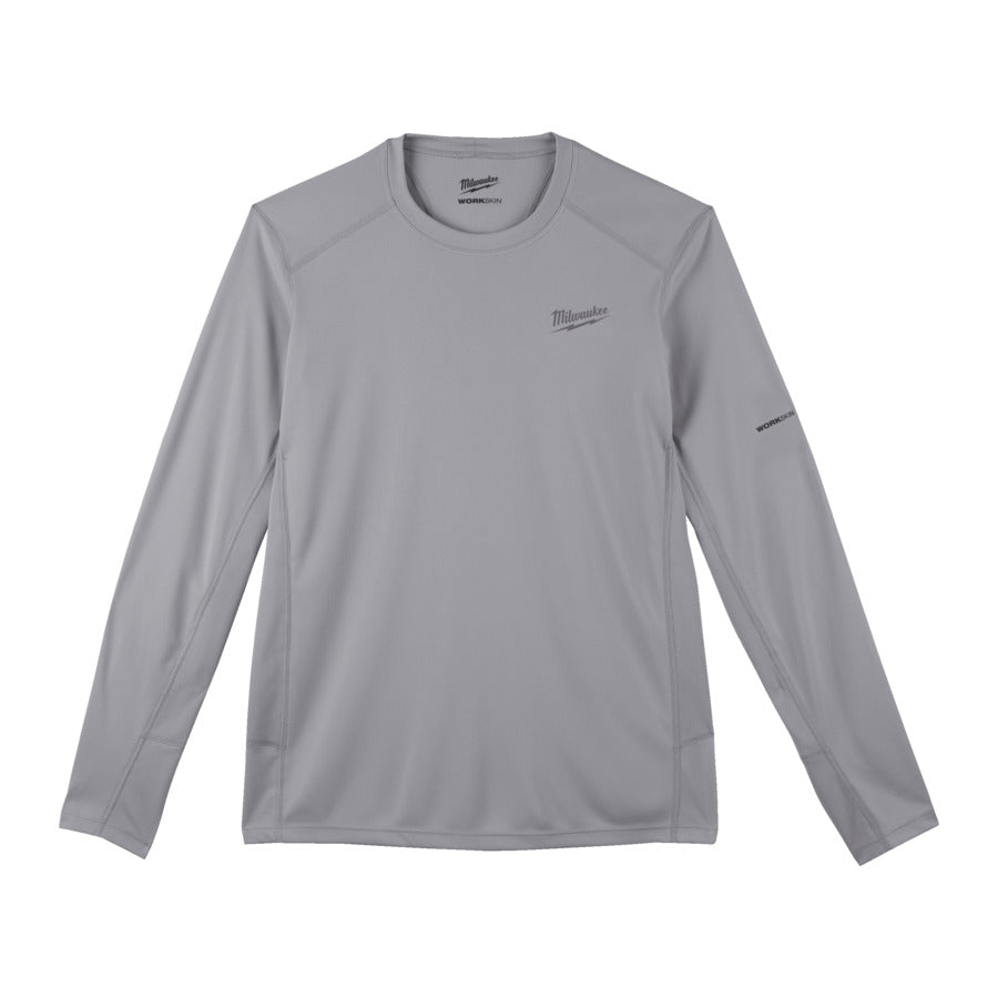 Warm weather t-shirt long sleeve grijs M - 1 stuk